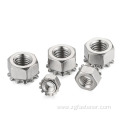 A2-70 stainless steel kep nuts Hex Kep Nuts